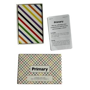 Primary A Modern Card Game From the Inventor of Connect 4 Wexler & Sons NEW